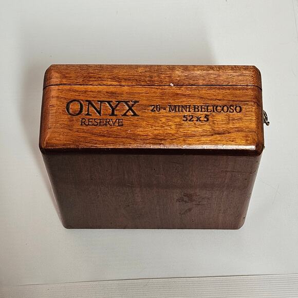 Handmade Onyx Reserve Cigar Box Purse - Picture 5 of 6